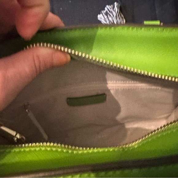 kate spade ♠️- $429 Madison Saffiano Leather Medium Satchel in Turtle Green, NWT - Picture 13 of 16